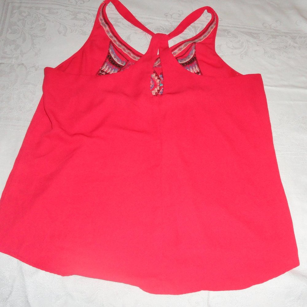 Embroidered Top Aztec Design Tank XL - Picture 3 of 6